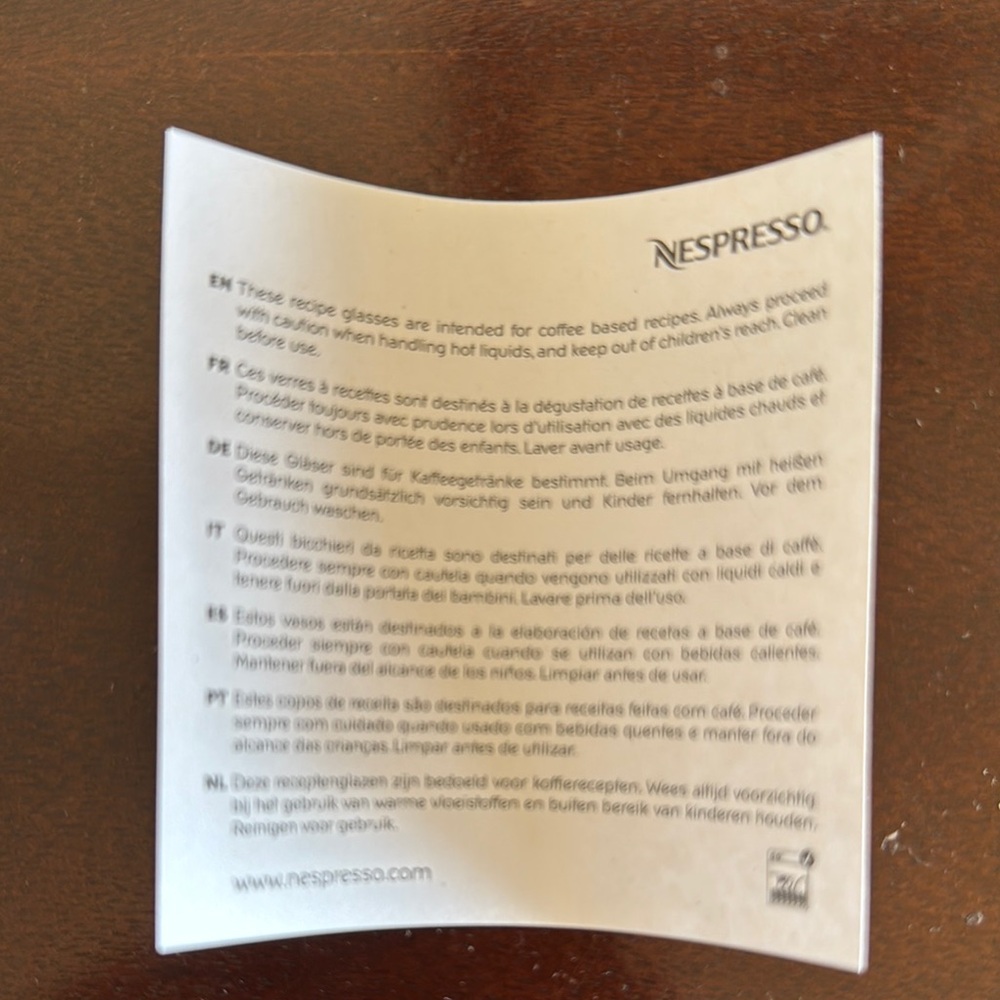 Nespresso Coffee Recipe Accessory Set - Picture 4 of 4